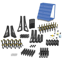 4 - 283400: Set 4, 109 Piece Accessory Kit for the System 28 Metric Series Welding Tables - 28mm Welding Table Accessories by Siegmund - The Flattest, Most Reliable Welding Tables & Fixturing Accessories in the World