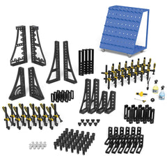 4 - 283500: Set 5, 127 Piece Accessory Kit for the System 28 Metric Series Welding Tables - 28mm Welding Table Accessories by Siegmund - The Flattest, Most Reliable Welding Tables & Fixturing Accessories in the World