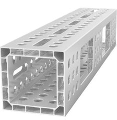 4 - AQ28014100.VL: 1000x200x200mm U - Shape Aluminum Profile - 28mm Welding Table Accessories by Siegmund - The Flattest, Most Reliable Welding Tables & Fixturing Accessories in the World