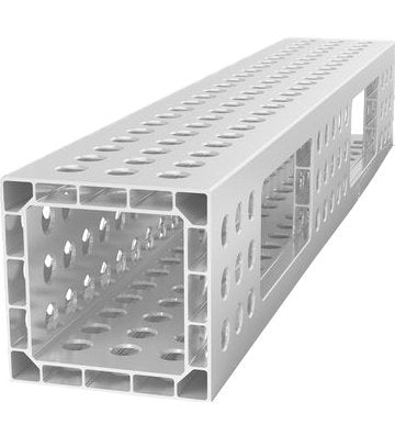 4 - AQ28014120.V: 1200x200x200mm U - Shape Aluminum Profile - 28mm Welding Table Accessories by Siegmund - The Flattest, Most Reliable Welding Tables & Fixturing Accessories in the World