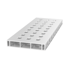 4 - AR22014050.V: 500x200x24mm Aluminum Profile Bracket - 22mm Welding Table Accessories by Siegmund - The Flattest, Most Reliable Welding Tables & Fixturing Accessories in the World