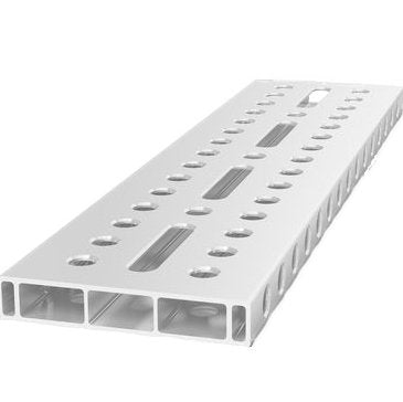 4 - AR22014080.VL: 800x200x36mm Aluminum Profile Bracket With Elongated Hole - 22mm Welding Table Accessories by Siegmund - The Flattest, Most Reliable Welding Tables & Fixturing Accessories in the World