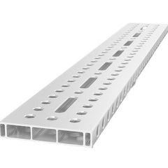 4 - AR22014150.VL: 1500x200x36mm Aluminum Profile Bracket With Elongated Hole - 22mm Welding Table Accessories by Siegmund - The Flattest, Most Reliable Welding Tables & Fixturing Accessories in the World