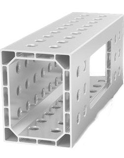 4 - AR22024050.V: 500x200x150mm U - Shape Aluminum Profile - 22mm Welding Table Accessories by Siegmund - The Flattest, Most Reliable Welding Tables & Fixturing Accessories in the World