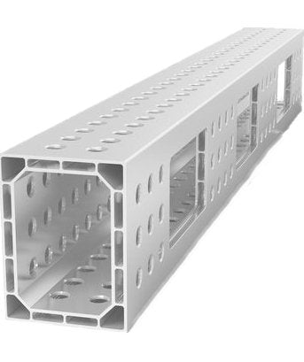 4 - AR22024150.V: 1500x200x150mm U - Shape Aluminum Profile - 22mm Welding Table Accessories by Siegmund - The Flattest, Most Reliable Welding Tables & Fixturing Accessories in the World