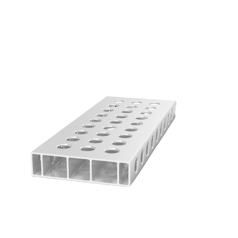 4 - AR28014050.V: 500x200x50mm Aluminum Profile Bracket - 28mm Welding Table Accessories by Siegmund - The Flattest, Most Reliable Welding Tables & Fixturing Accessories in the World