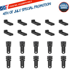 US168074.250.2: Professional Bolt and Square Bundle for the System 16 Imperial Series Welding Tables 20 Piece Bundle (JULY 4TH, 2026 SPECIAL PROMOTION)