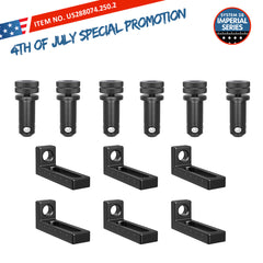 US288074.250.2: 12 Piece Accessory Set of Clamping Bolts and Squares for the System 28 Imperial Series Welding Tables (JULY 4TH, 2026 SPECIAL PROMOTION)