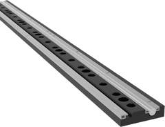 USRSR60.P: 5' Foundation Rail with Round Rail for the System 28 Imperial (Inch) Series Rail System (Plasma Nitrided)