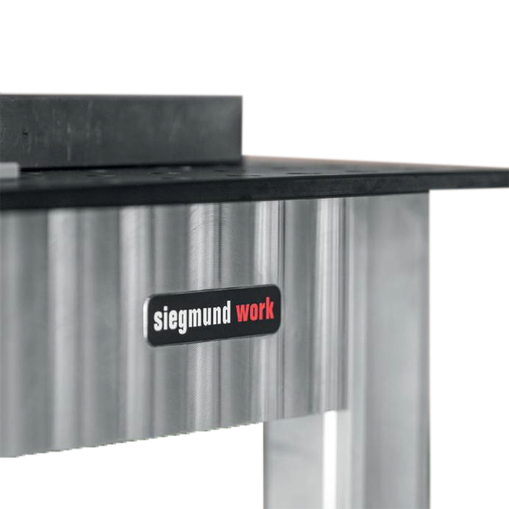 USWS161208.1: System 16 32"x48" Siegmund Imperial Series (Inch) Workbench with Plasma Nitration Perforated Plate 21 Piece Bundle (2024 SPECIAL PROMOTION)