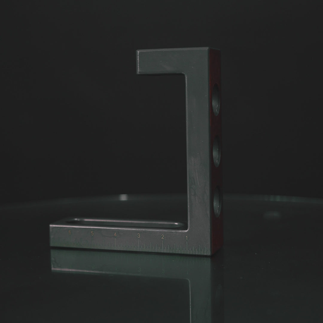 US280114.N: 7-7/8" L Stop and Clamping Square (Nitrided)
