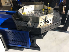 System 16 1,000x100mm (39"x3.9") Siegmund Octagonal Welding Table with Plasma Nitration (Item No. 2 - 921016.P) - System 16 Welding Tables by Siegmund - The Flattest, Most Reliable Welding Tables & Fixturing Accessories in the World