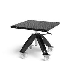 System 16 Mobile Rotating Welding Table 1000x1000mm (39"x39") (Item No. 2 - DM161010.P) - System 16 Welding Tables by Siegmund - The Flattest, Most Reliable Welding Tables & Fixturing Accessories in the World