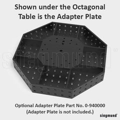 System 28 1,200x200mm (47.2"x7.8") Siegmund Octagonal Welding Table with Plasma Nitration (Item No. 2 - 921200.P) - System 28 Welding Tables by Siegmund - The Flattest, Most Reliable Welding Tables & Fixturing Accessories in the World