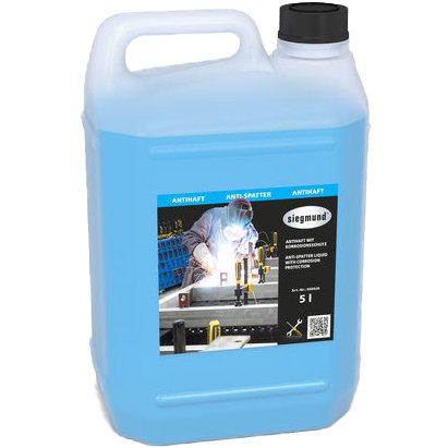 US000926: 5 Liter Container of Anti - Spatter Liquid with Corrosion Protection for Siegmund Welding Tables - Maintenance Products by Siegmund - The Flattest, Most Reliable Welding Tables & Fixturing Accessories in the World