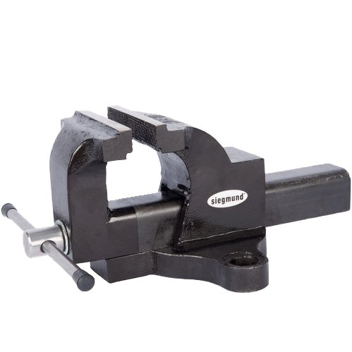 US004302: Bench Vise With 1 - 1/10" Boreholes for the System 28 Imperial Series Welding Tables - 16mm Imperial Series Welding Table Accessories by Siegmund - The Flattest, Most Reliable Welding Tables & Fixturing Accessories in the World