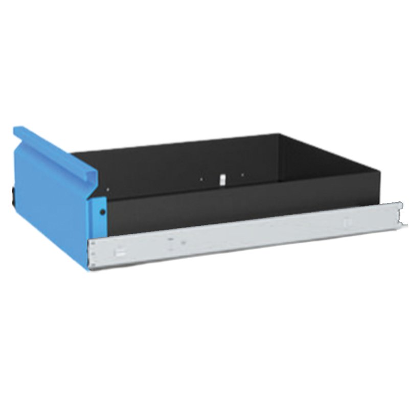 US004830.WS: 7 - 1/16" Drawer with Clip Rail and Mounting for System 16 Imperial 4'x4' Workstation - System 16 Imperial Series Welding Tables by Siegmund - The Flattest, Most Reliable Welding Tables & Fixturing Accessories in the World