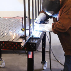 US160070.X7: System 16 3'x5' (36"x60") Siegmund Imperial Series (Inch) Welding Table with Plasma Nitration - System 16 Imperial Series Welding Tables by Siegmund - The Flattest, Most Reliable Welding Tables & Fixturing Accessories in the World