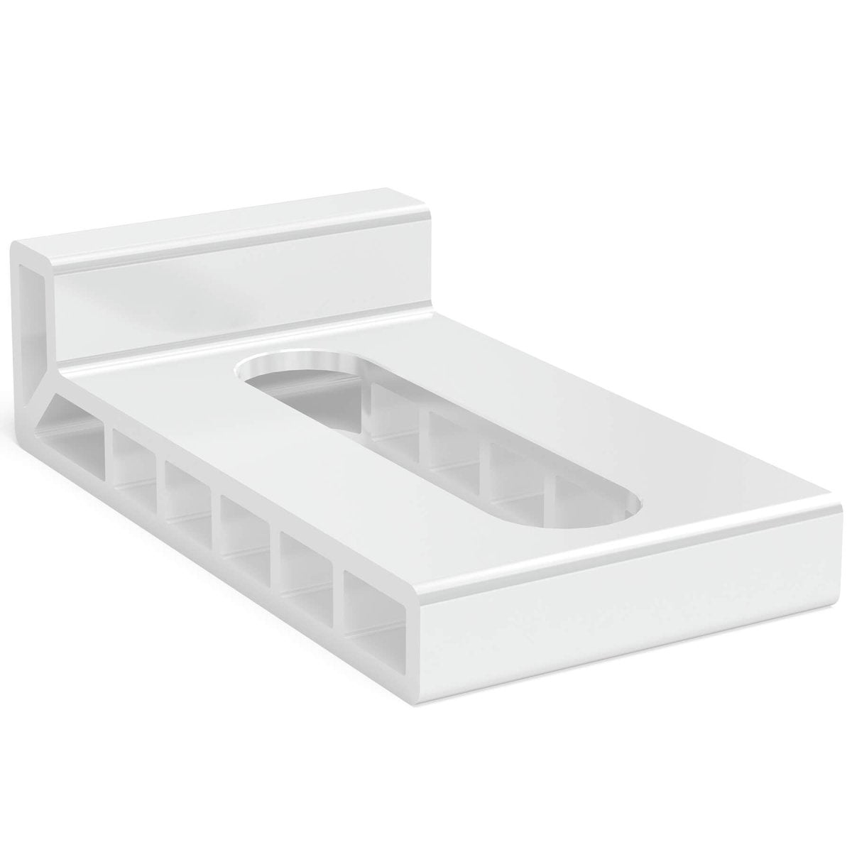 US160108.A: 3 - 9/16" 90 X Stop and Clamping Square (Aluminum) - 16mm Imperial Series Welding Table Accessories by Siegmund - The Flattest, Most Reliable Welding Tables & Fixturing Accessories in the World