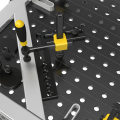 US160444.N: 9-13/16" 250 Flat Square (Nitrided) - 16mm Imperial Series Welding Table Accessories by Siegmund - The Flattest, Most Reliable Welding Tables & Fixturing Accessories in the World