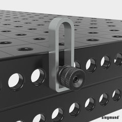 US160511: Short Fast Clamping Bolt (Burnished) - 16mm Imperial Series Welding Table Accessories by Siegmund - The Flattest, Most Reliable Welding Tables & Fixturing Accessories in the World