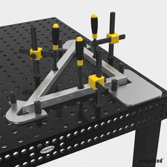 US160571: Short Adjustable Fast Clamping Bolt (Burnished) - 16mm Imperial Series Welding Table Accessories by Siegmund - The Flattest, Most Reliable Welding Tables & Fixturing Accessories in the World