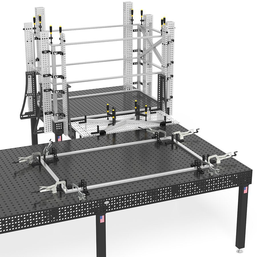 US160707: 6 - 5/16" Quick - Change Clamp - 16mm Imperial Series Welding Table Accessories by Siegmund - The Flattest, Most Reliable Welding Tables & Fixturing Accessories in the World