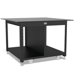 US164600: System 16 Workstation Including 4'x4' (48"x48") Perforated Plate (Siegmund Imperial Series) - System 16 Imperial Series Welding Tables by Siegmund - The Flattest, Most Reliable Welding Tables & Fixturing Accessories in the World