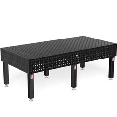 US280030.XD8PL: Siegmund 4'x8' (48"x96") 8.8 Plus Series System 28 Imperial Welding Table - System 28 Imperial Series Welding Tables by Siegmund - The Flattest, Most Reliable Welding Tables & Fixturing Accessories in the World