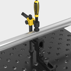 US280105.N: 2 - 15/16" L Stop and Clamping Square (Nitrided) - 28mm Imperial Series Welding Table Accessories by Siegmund - The Flattest, Most Reliable Welding Tables & Fixturing Accessories in the World