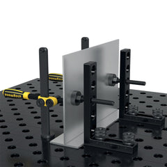 US280112.N: 11" L Stop and Clamping Square (Nitrided) - 28mm Imperial Series Welding Table Accessories by Siegmund - The Flattest, Most Reliable Welding Tables & Fixturing Accessories in the World