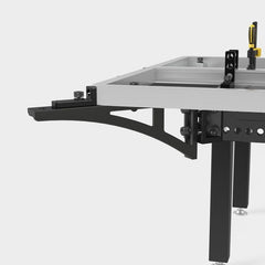 US280167.N: 30" G Right Stop and Clamping Square (Nitrided) - 28mm Imperial Series Welding Table Accessories by Siegmund - The Flattest, Most Reliable Welding Tables & Fixturing Accessories in the World