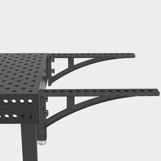 US280167.N: 30" G Right Stop and Clamping Square (Nitrided) - 28mm Imperial Series Welding Table Accessories by Siegmund - The Flattest, Most Reliable Welding Tables & Fixturing Accessories in the World