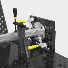 US280250.P: 150 lbs. Clamping Plate with Fixing Bolt (Nitrided) - 28mm Imperial Series Welding Table Accessories by Siegmund - The Flattest, Most Reliable Welding Tables & Fixturing Accessories in the World