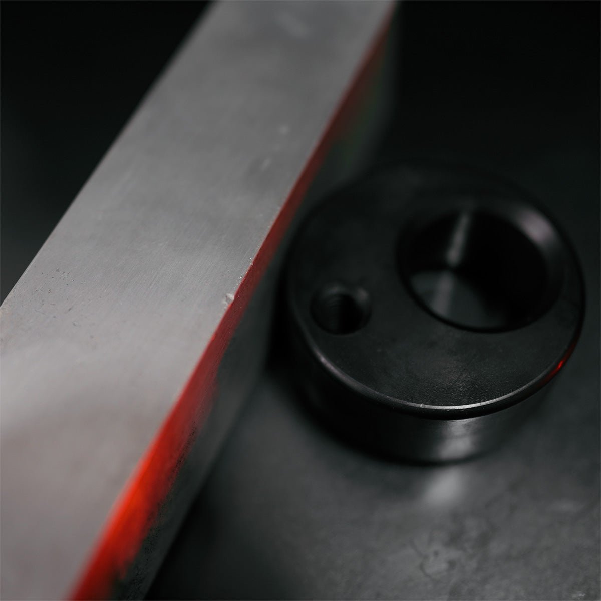 US280402.N: 2 - 3/8" Eccentric Stop with M10 Thread (Nitrided) - 28mm Imperial Series Welding Table Accessories by Siegmund - The Flattest, Most Reliable Welding Tables & Fixturing Accessories in the World