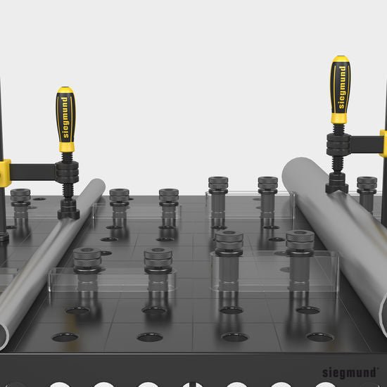 US280511: Short Fast Clamping Bolt (Burnished) - 28mm Imperial Series Welding Table Accessories by Siegmund - The Flattest, Most Reliable Welding Tables & Fixturing Accessories in the World