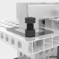 US280573: Long Adjustable Fast Clamping Bolt (Burnished) - 28mm Imperial Series Welding Table Accessories by Siegmund - The Flattest, Most Reliable Welding Tables & Fixturing Accessories in the World