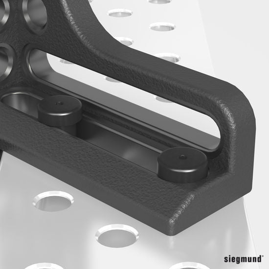 US280583: Double Collar Connecting Bolt (Burnished) - 28mm Imperial Series Welding Table Accessories by Siegmund - The Flattest, Most Reliable Welding Tables & Fixturing Accessories in the World