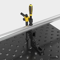 US280610.N: Professional Screw Clamp (Nitrided) - 28mm Imperial Series Welding Table Accessories by Siegmund - The Flattest, Most Reliable Welding Tables & Fixturing Accessories in the World