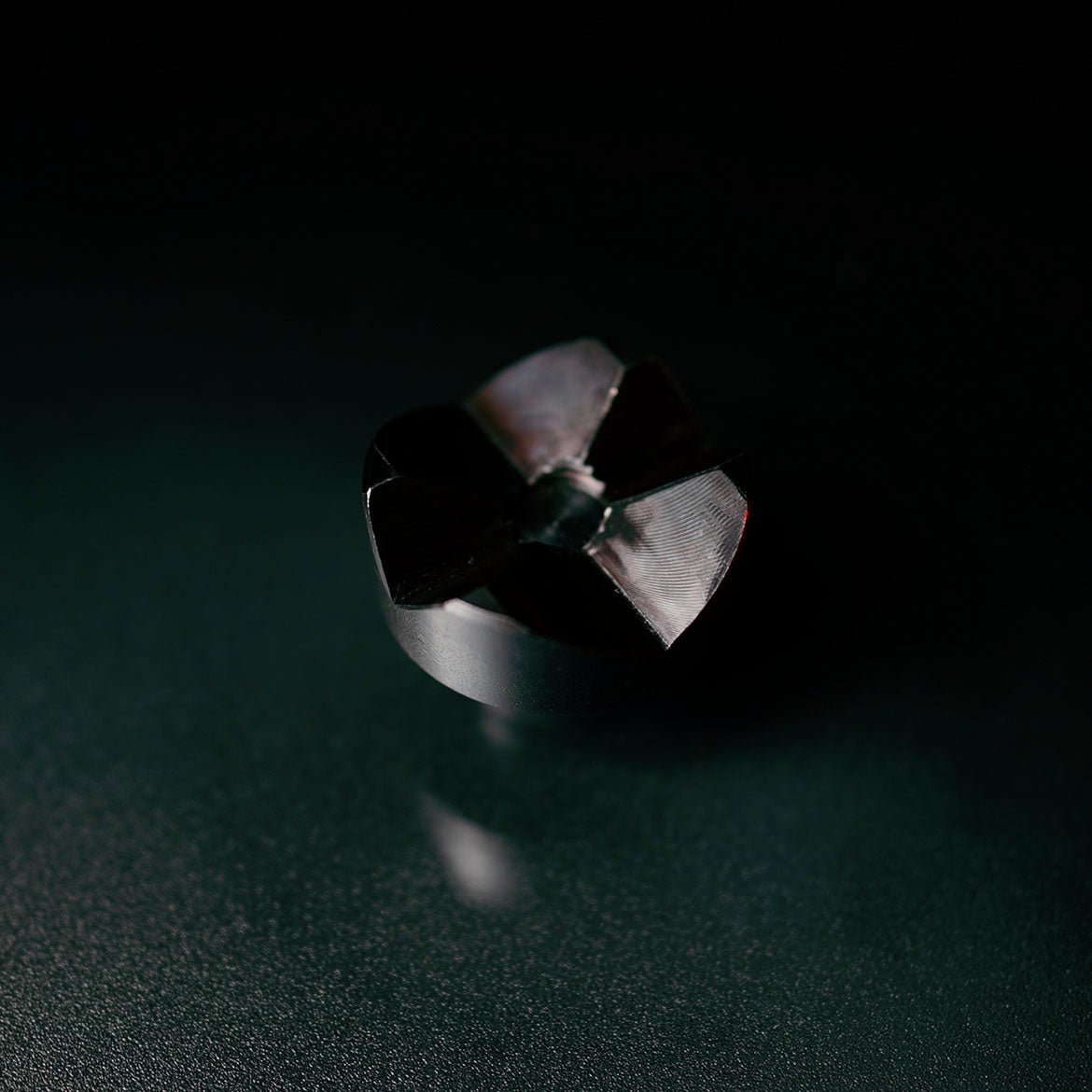 US280645.1: 2" Ø Vario Prism 90°/120° with Screwed - In Collar (Burnished) - 28mm Imperial Series Welding Table Accessories by Siegmund - The Flattest, Most Reliable Welding Tables & Fixturing Accessories in the World