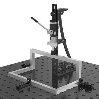 US280780: Table Press for the Siegmund System 28 Imperial Series Welding Tables - 28mm Imperial Series Welding Table Accessories by Siegmund - The Flattest, Most Reliable Welding Tables & Fixturing Accessories in the World