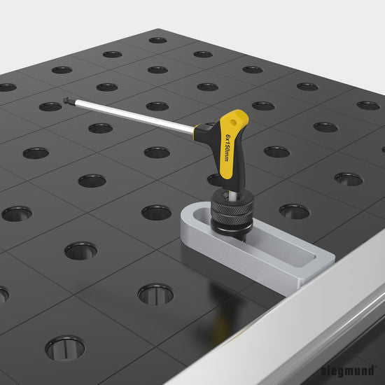 US280852.1: 6x150mm Hex Wrench - 28mm Imperial Series Welding Table Accessories by Siegmund - The Flattest, Most Reliable Welding Tables & Fixturing Accessories in the World