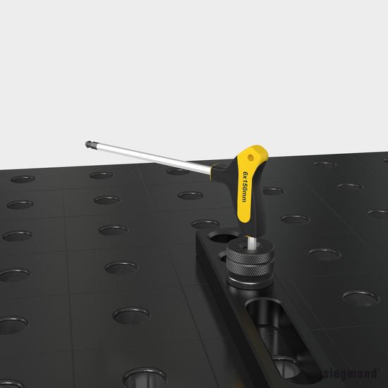 US280852.1: 6x150mm Hex Wrench - 28mm Imperial Series Welding Table Accessories by Siegmund - The Flattest, Most Reliable Welding Tables & Fixturing Accessories in the World