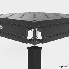 US280858.X: 28" Standard Leg for the System 28 Imperial Series Welding Tables - 28mm Imperial Series Welding Table Accessories by Siegmund - The Flattest, Most Reliable Welding Tables & Fixturing Accessories in the World