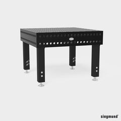 US280877.XX: 22" - 36" Height Adjustable Leg for the System 28 Imperial Series Welding Tables - 28mm Imperial Series Welding Table Accessories by Siegmund - The Flattest, Most Reliable Welding Tables & Fixturing Accessories in the World