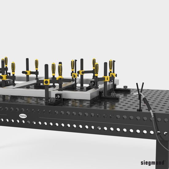 US280920: Burner Holder (Burnished) - 28mm Imperial Series Welding Table Accessories by Siegmund - The Flattest, Most Reliable Welding Tables & Fixturing Accessories in the World