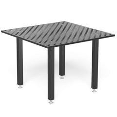 US281015.XD7: System 28 4'x4' (48"x48") Siegmund Imperial "BASIC" Series (Inch) Welding Table with Plasma Nitration