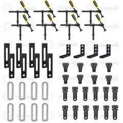 US281300: System 28 BASIC Imperial Series Set 2, 54 Piece Accessory Kit - 28mm Imperial Series Welding Table Accessories by Siegmund - The Flattest, Most Reliable Welding Tables & Fixturing Accessories in the World