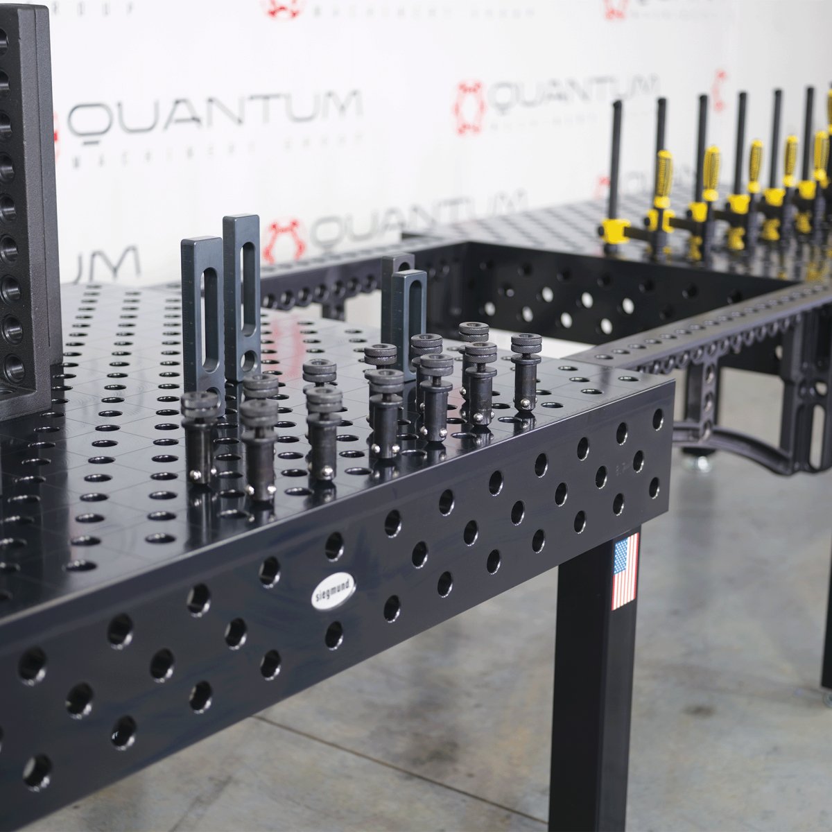 US288235.XD7.25: System 28 (x2) 4'x5' (48"x60") Imperial Series (Inch) Dual Welding Table Setup Bundle (2024 SPECIAL PROMOTION) - System 28 Imperial Series Welding Tables by Siegmund - The Flattest, Most Reliable Welding Tables & Fixturing Accessories in the World