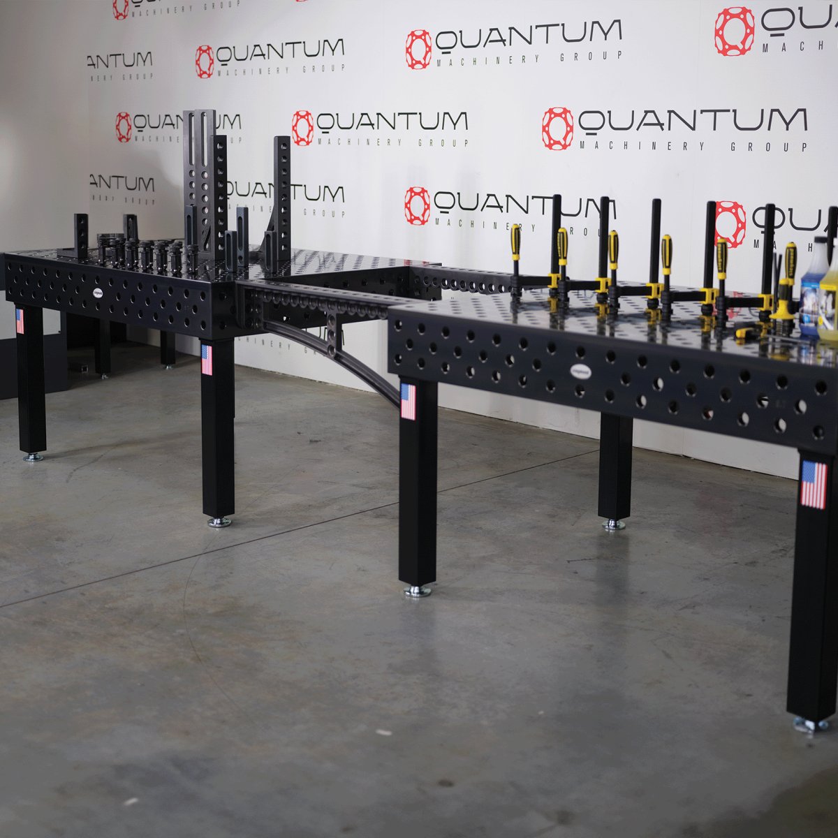 US288235.XD7.25: System 28 (x2) 4'x5' (48"x60") Imperial Series (Inch) Dual Welding Table Setup Bundle (2025 SPECIAL PROMOTION) - System 28 Imperial Series Welding Tables by Siegmund - The Flattest, Most Reliable Welding Tables & Fixturing Accessories in the World